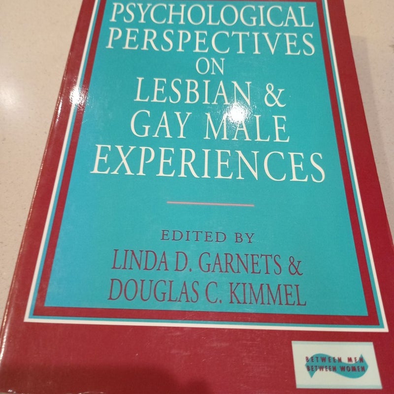 Psychological Perspectives on Lesbian and Gay Male Experiences