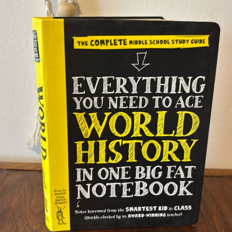 Everything You Need to Ace English Math and World History bundle 