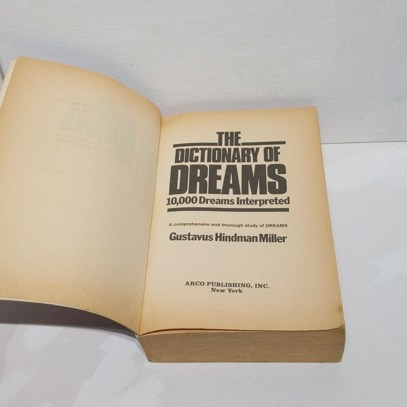 The Dictionary of Dreams