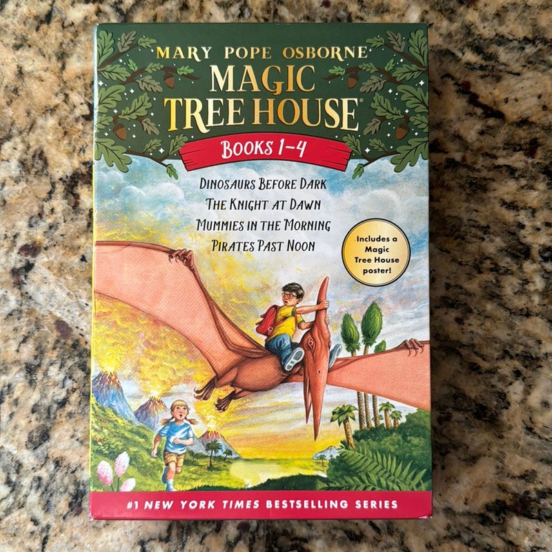 Magic Tree House Books 1-4 Boxed Set