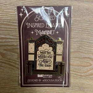 Scarred Inspired Enamel Magnet by Bookish Box