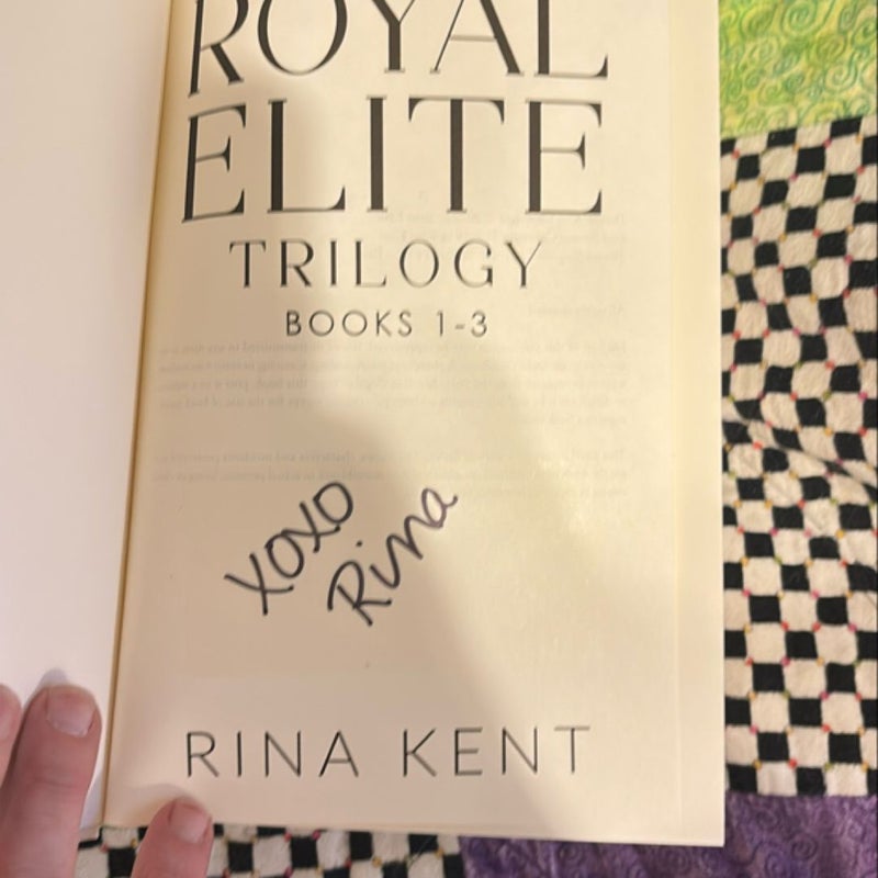 Signed - Royal Elite Trilogy 