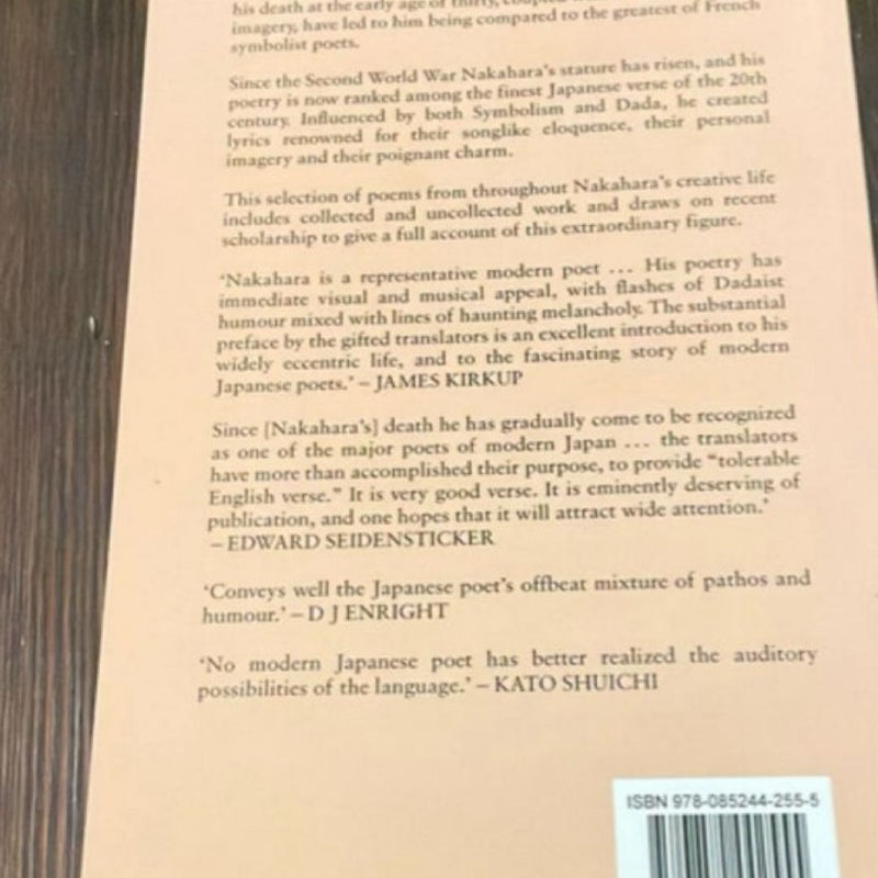 The Poems of Nakahara Chuya
