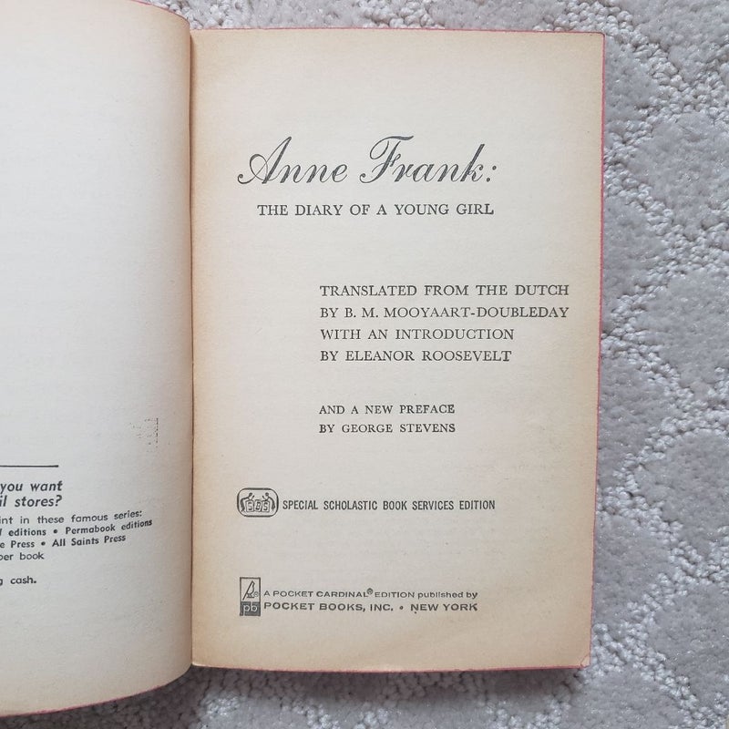 Anne Frank : The Diary of a Young Girl (41st Cardinal Edition Printing, 1964)