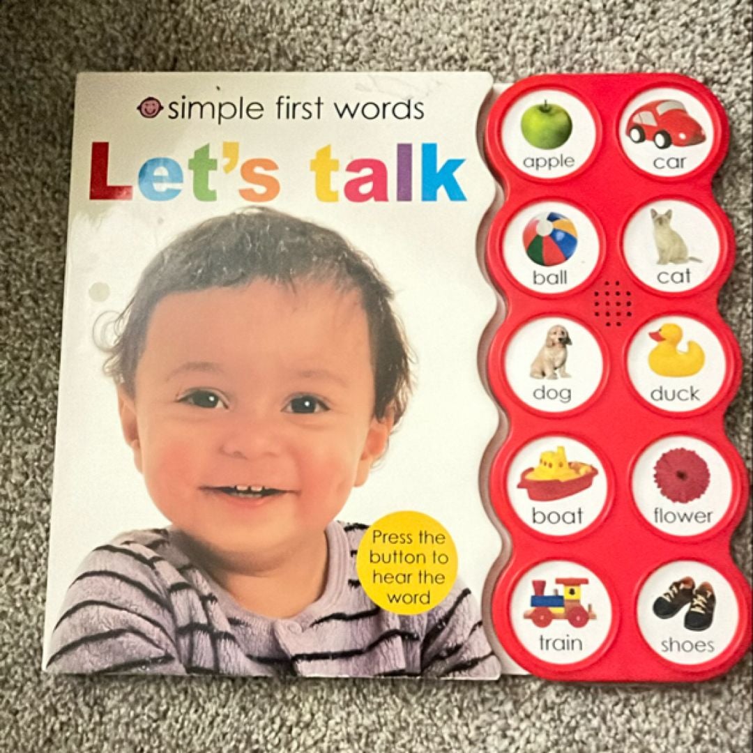 Simple First Words Let's Talk