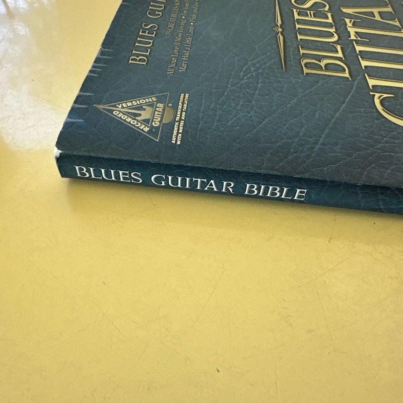 Blues Guitar Bible 