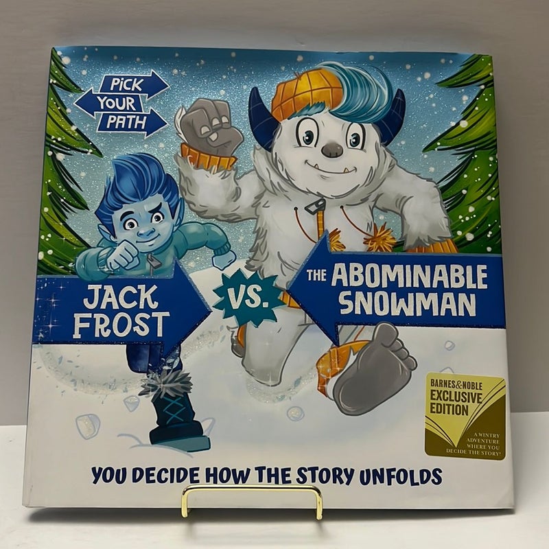 Jack Frost vs. The Abominable Snowman-You Decide How The Story Unfolds 