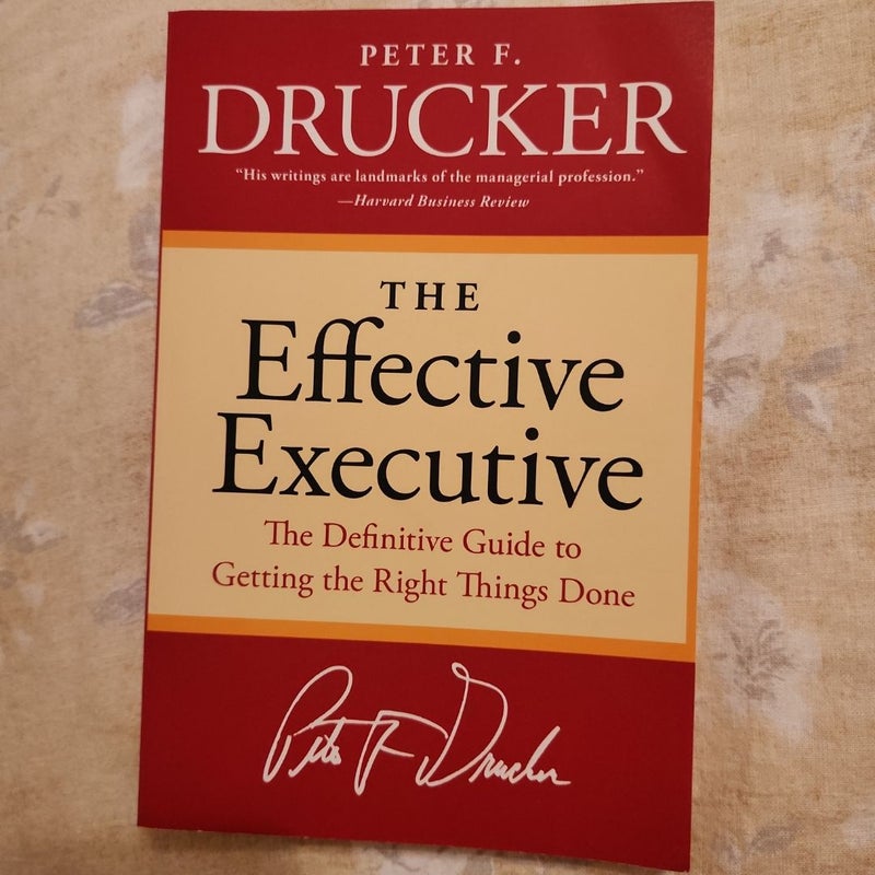 The Effective Executive