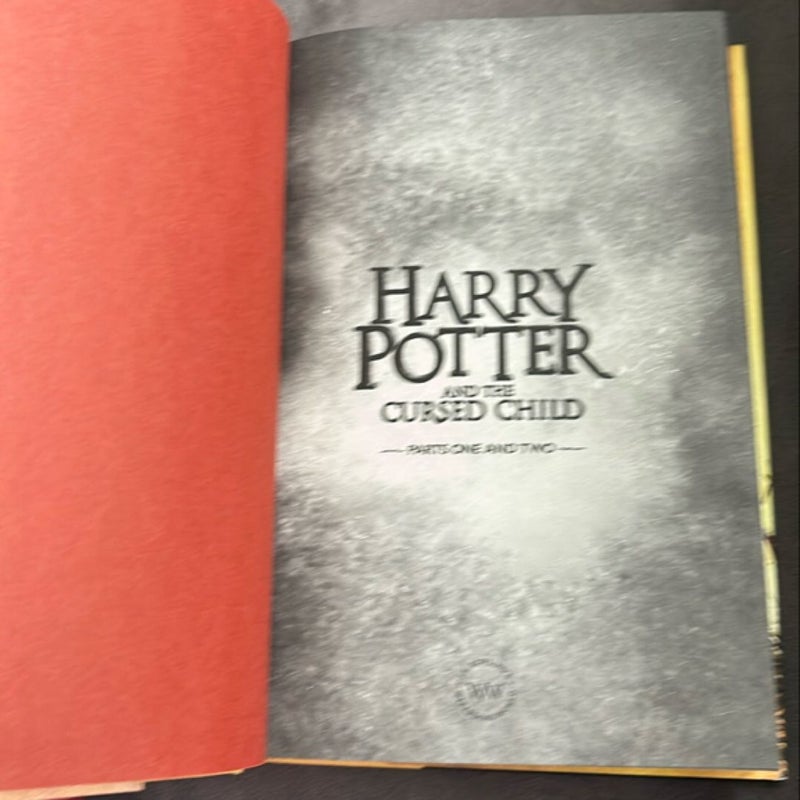 Harry Potter and the Cursed Child Parts One and Two (Special Rehearsal Edition Script)