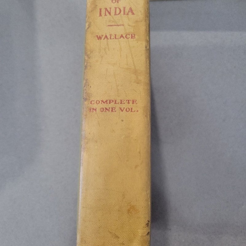 The Prince Of India Complete In One Volume (1893 Hardcover). Lew Wallace