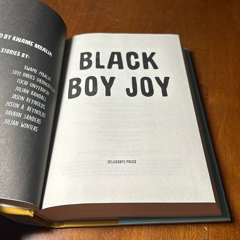 1st ed./10th * Black Boy Joy