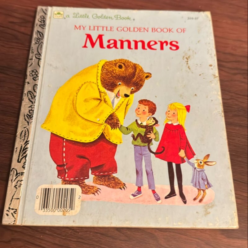 My Little Golden Book of Manners