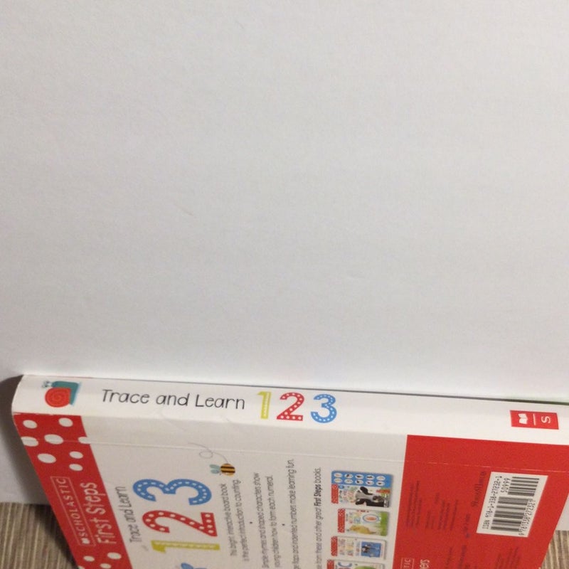 Trace and Learn 123: Scholastic Early Learners (Trace and Learn) 