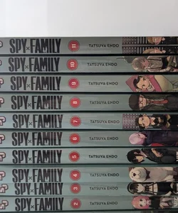 Spy X Family, Vol. 1-11 + Mini Loid Figure