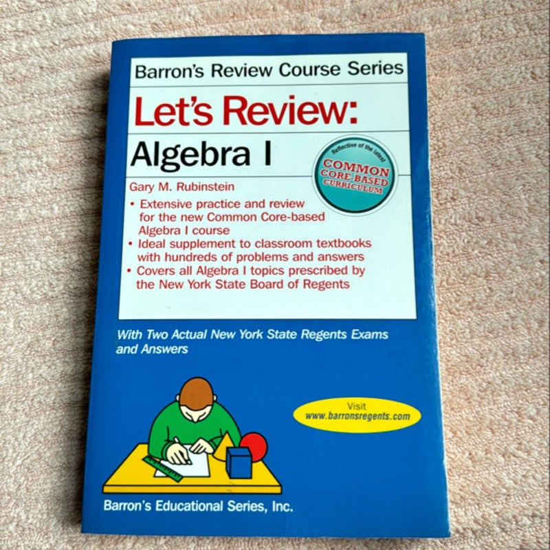 Let's Review Algebra I