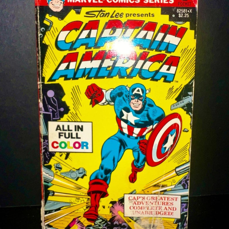 Marvel Comics Series Stan Lee Present Captain America 