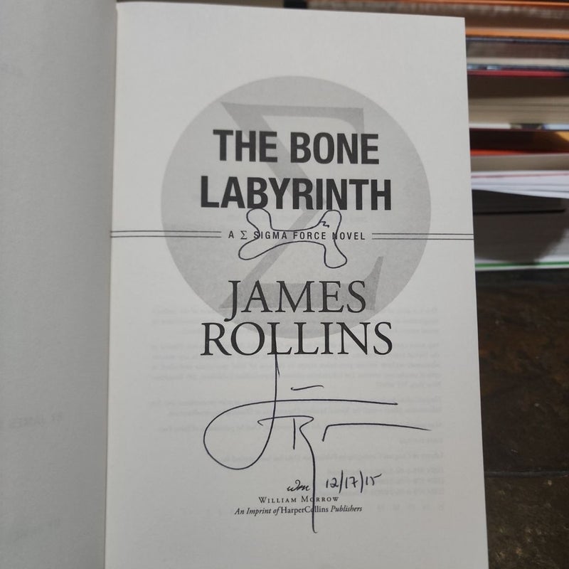 The Bone Labyrinth ~ SIGNED 