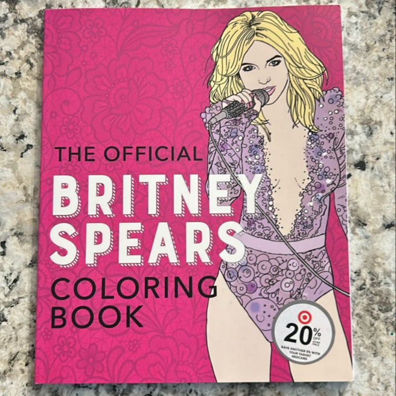 The Official Britney Spears Coloring Book
