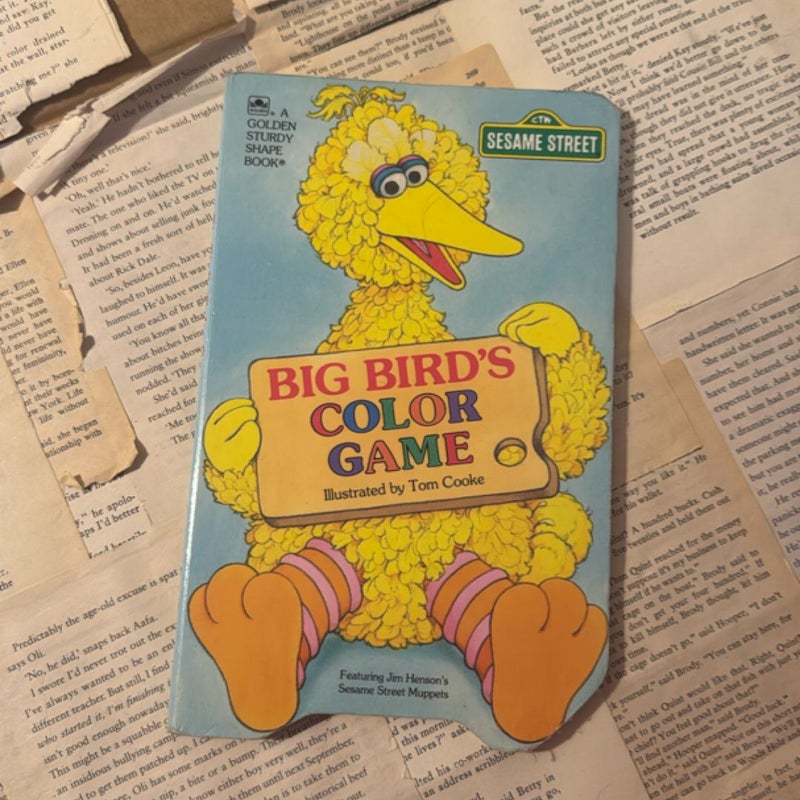 Big Bird's Color Game