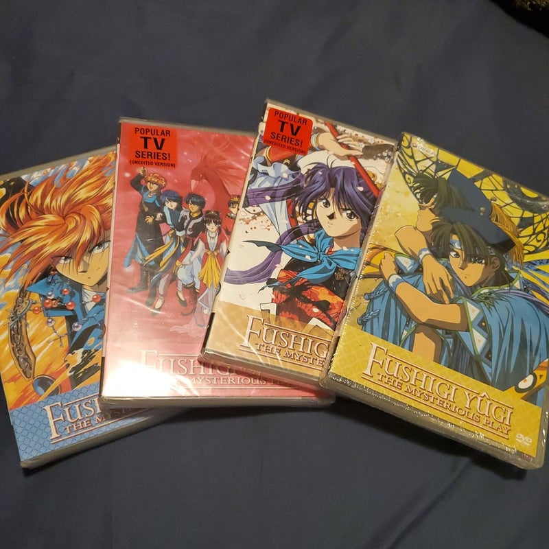 Fushigi Yugi DVDS 3,4,5,7