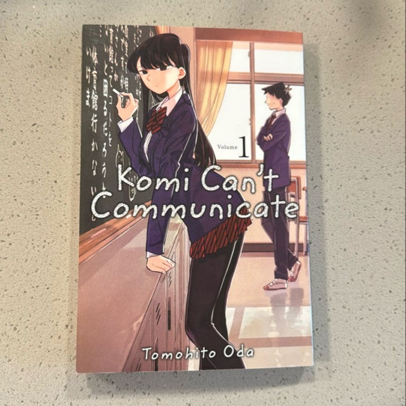 Komi Can't Communicate, Vol. 1