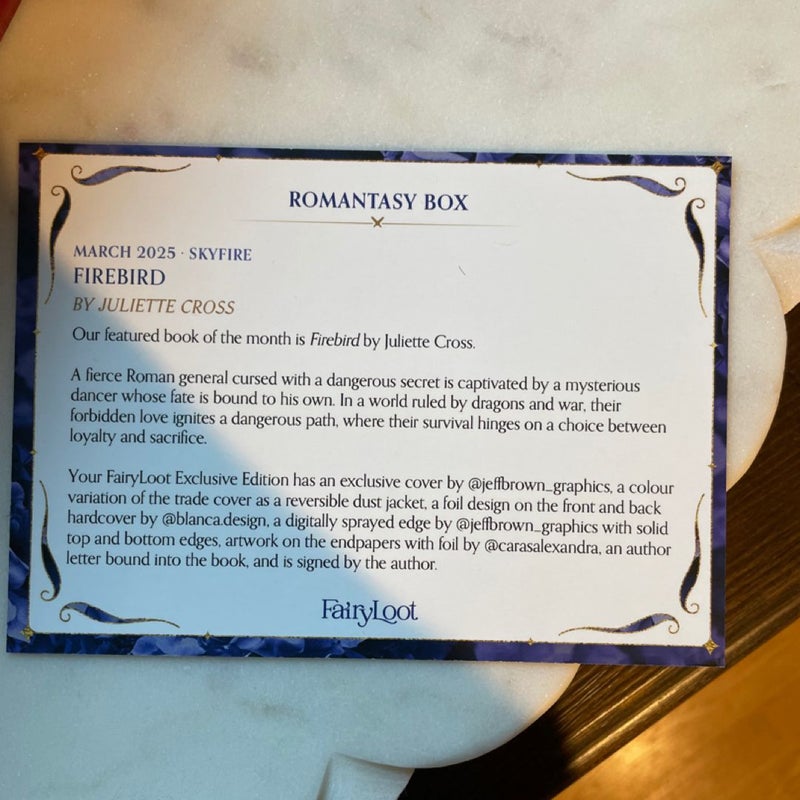 Firebird - Fairyloot Edition
