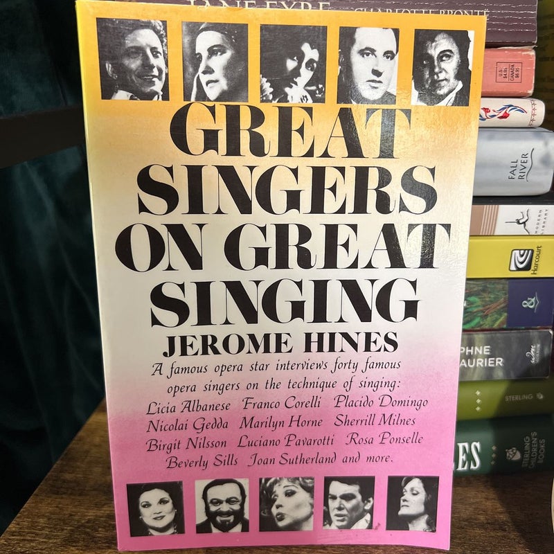 Great Singers on Great Singing