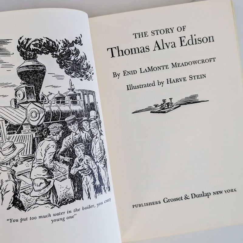 The Story of Thomas Alva Edison ©1952