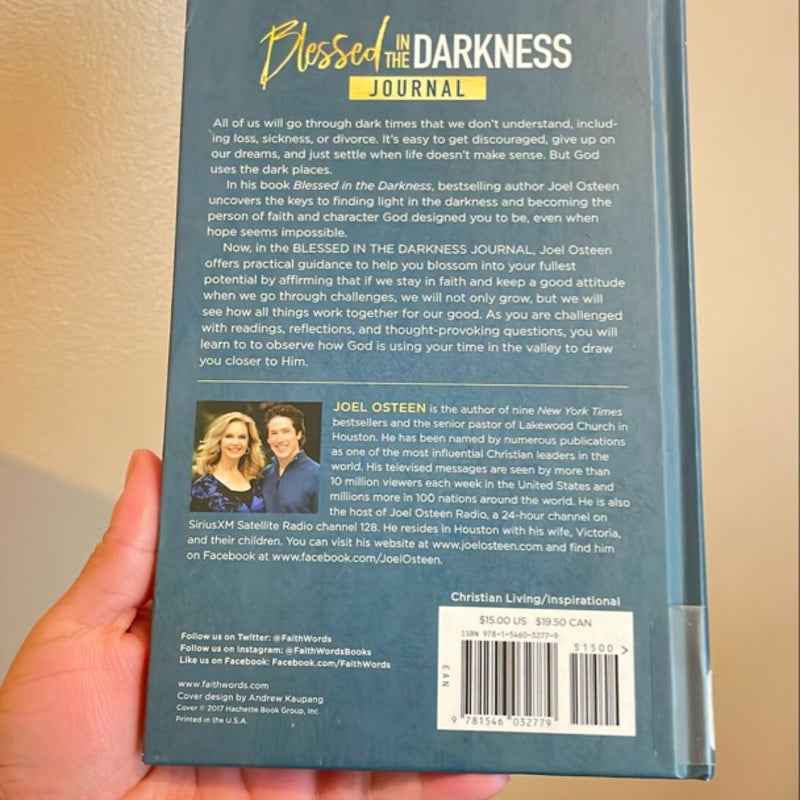 Blessed in the Darkness Journal