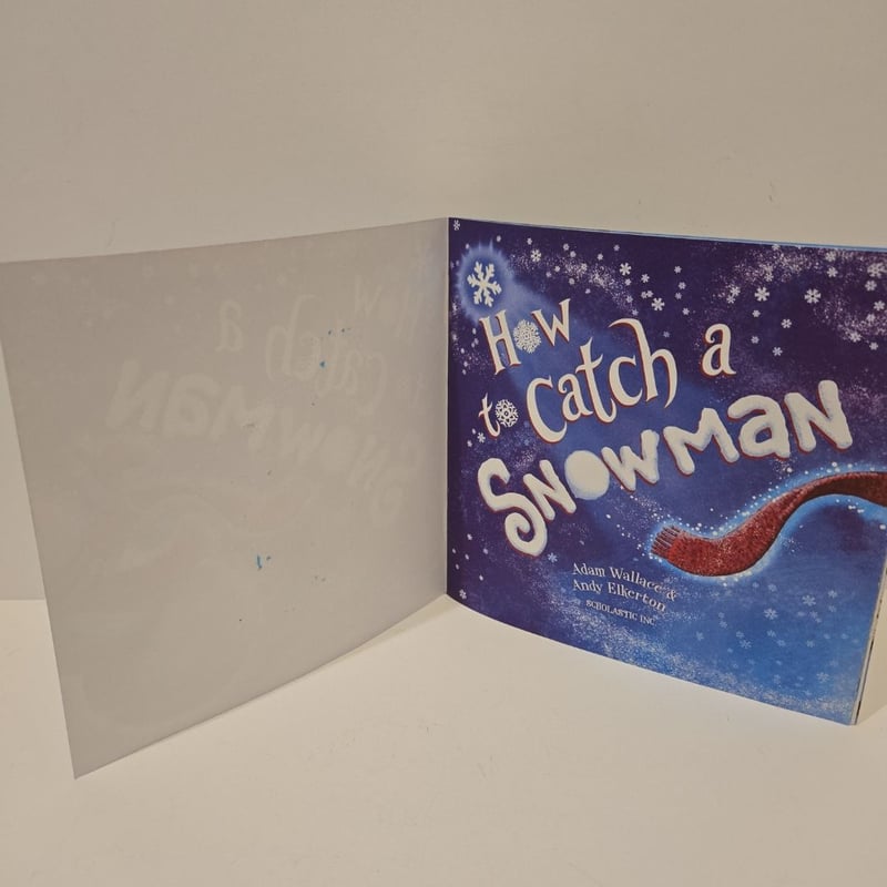 How to Catch a Snowman by Adam Wallace & Andy Elkerton, Paperback ...