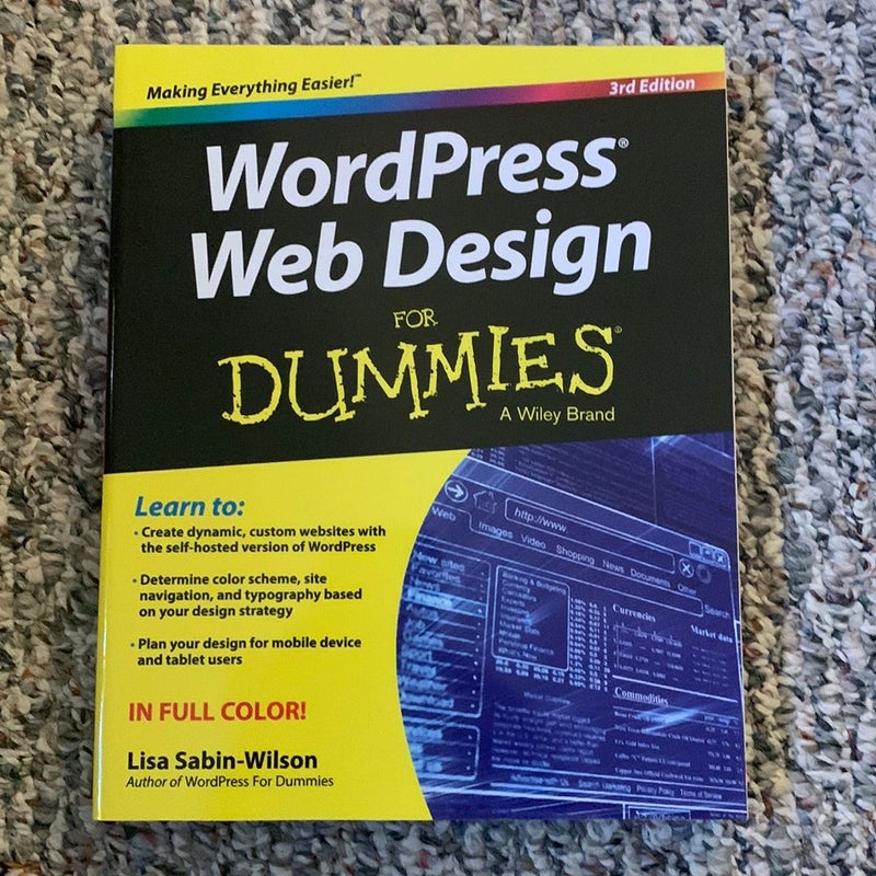 WordPress Web Design for Dummies