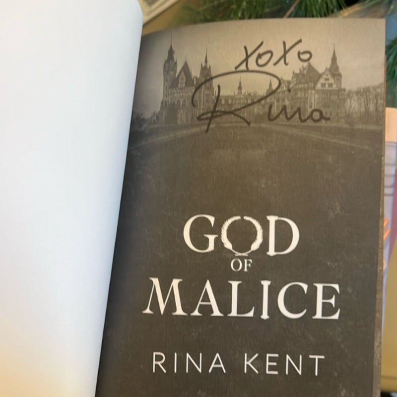 God of Malice (limited edition from Rina Kent)