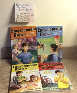 Encyclopedia Brown Bundle - 4 books 