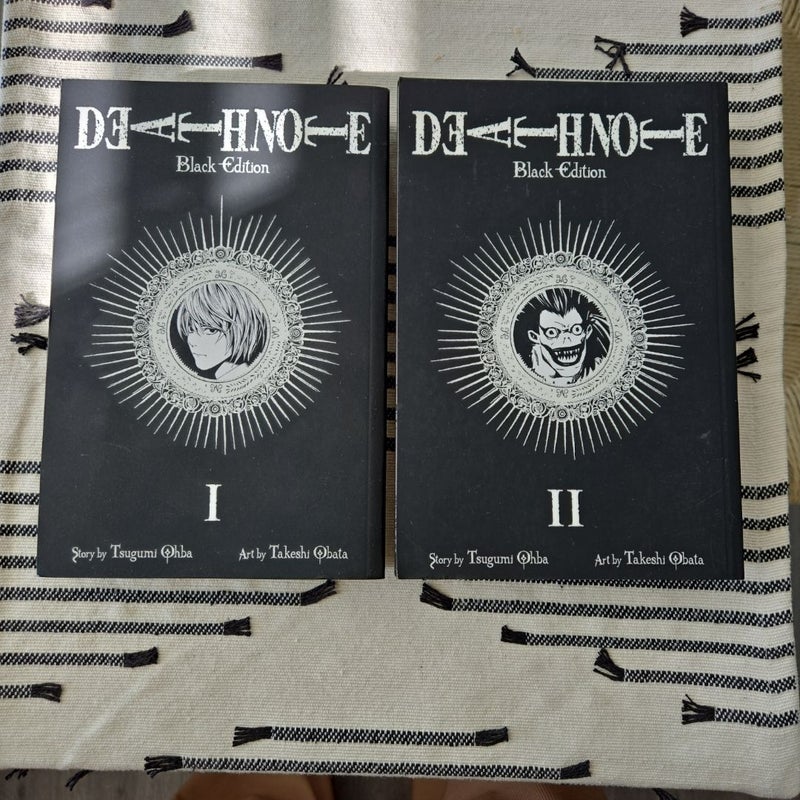 Death Note Black Edition, Vol. 1 and 2