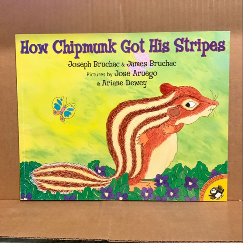 How Chipmunk Got His Stripes