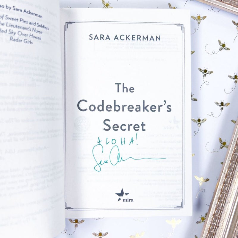 * Autographed * The Codebreaker's Secret