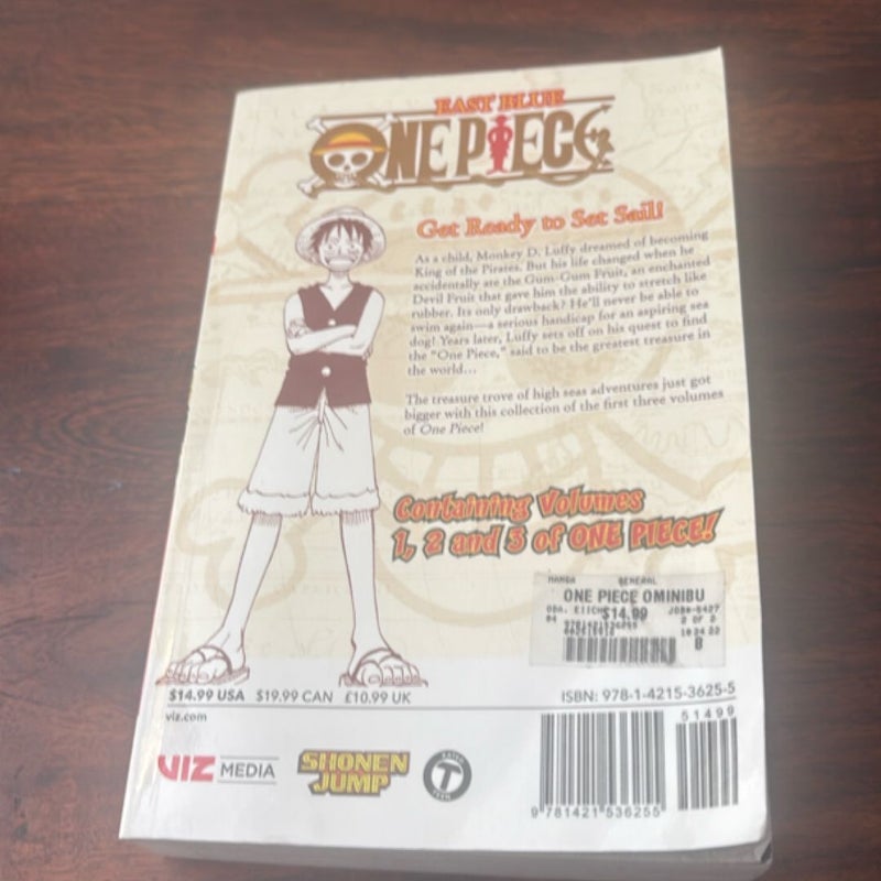 One Piece (Omnibus Edition), Vol. 1
