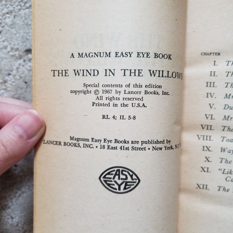 The Wind in the Willows (Magnum Easy Eye Edition, 1967)