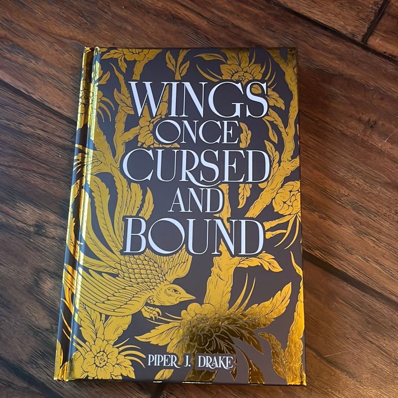 Wings Once Cursed and Bound- Bookish Box Edition