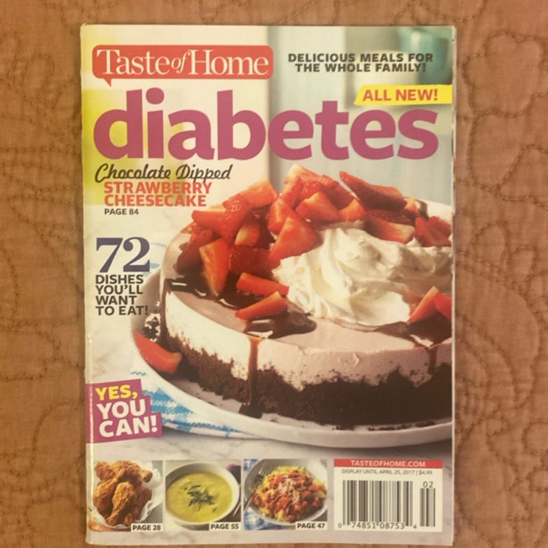 Taste of Home Diabetes Cookbook 