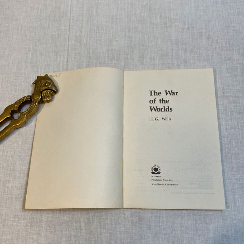 The War of the Worlds by H G Wells - Now Age Books - 1974