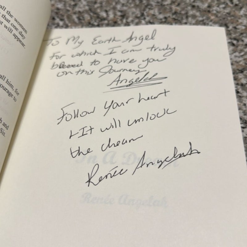 On a Dream signed by author