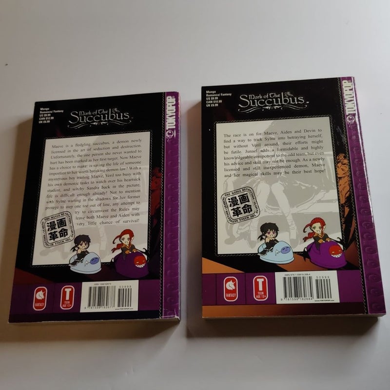 Mark of the Succubus, Vol. 2 & 3