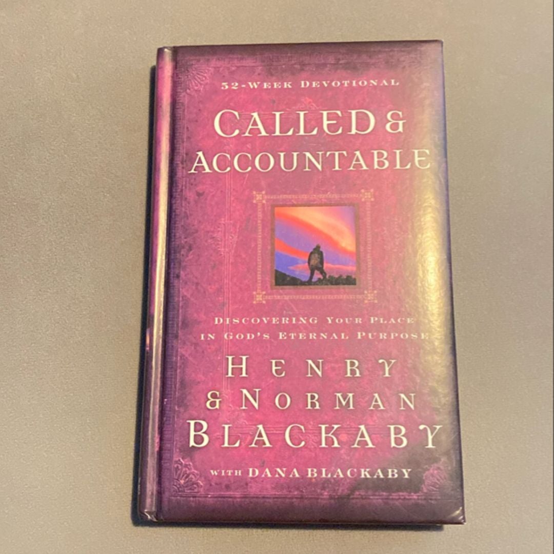 Called and Accountable 52-Week Devotional