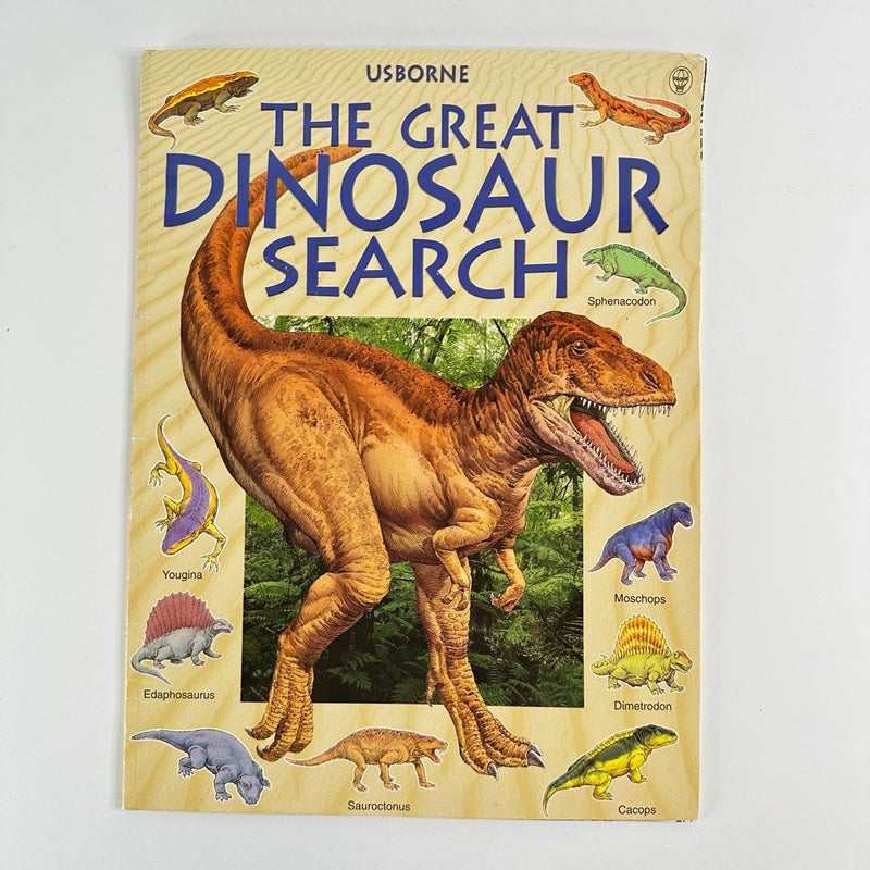 Usborne The Great Dinosaur Search