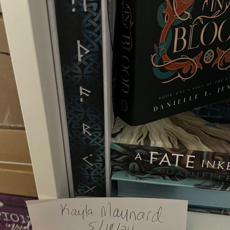 A Fate Inked In Blood Fairyloot and Probably Smuth with Overlays 
