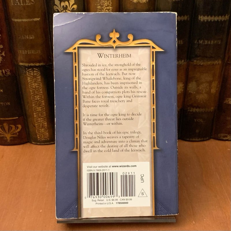 DragonLance: Winterheim, Icewall 3, First Edition First Printing