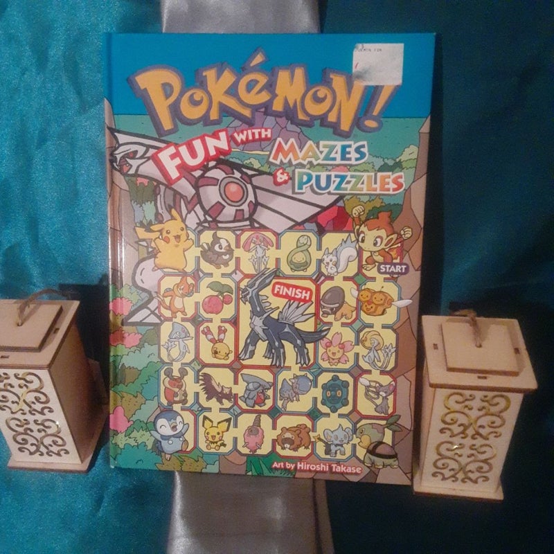 Pokémon Fun with Mazes & Puzzles