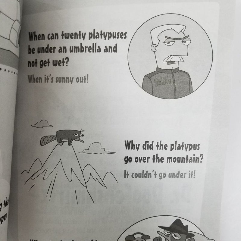 Phineas and Ferb Laughapalooza Joke Book