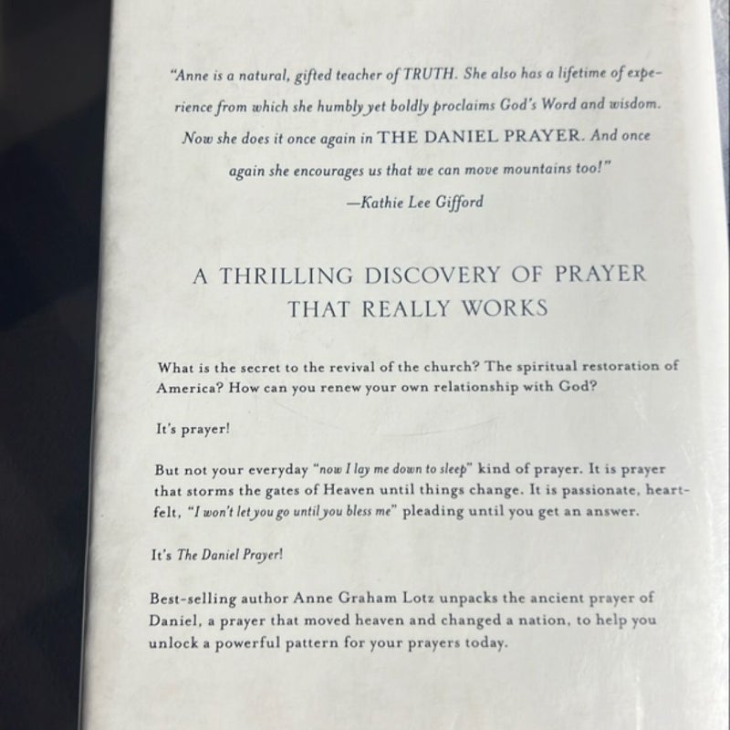 The Daniel Prayer